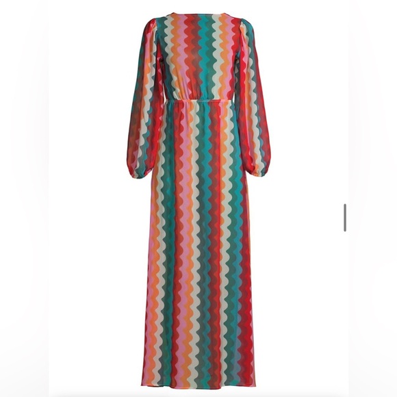 Beach Riot Chevron Wave Cover-Up Dress (Worn Once) - Picture 2 of 4